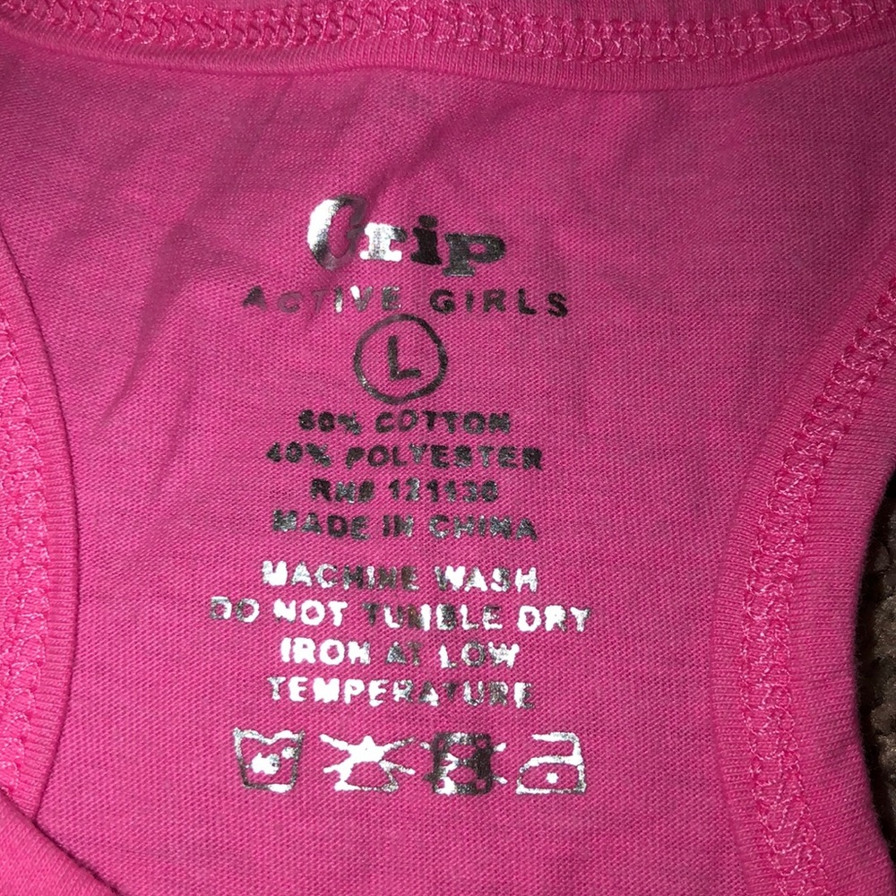 Hot Pink “Train Like A Girl” Tank - Picture 2 of 2